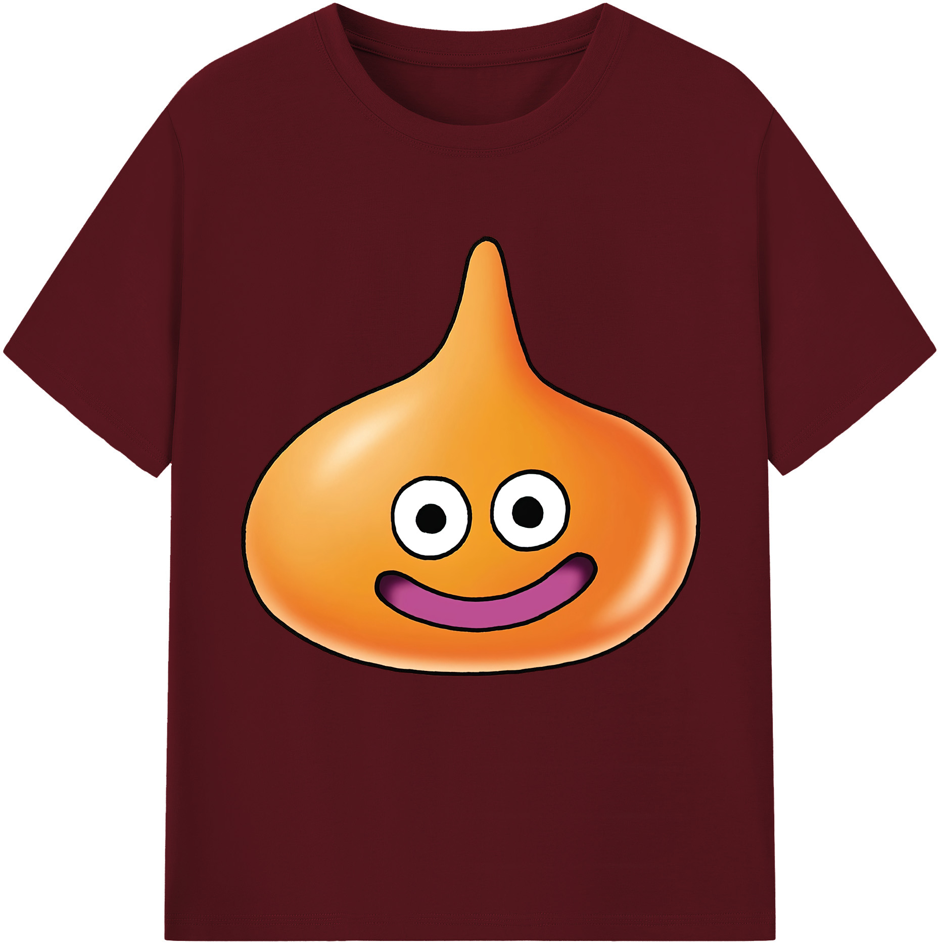 （画像用） ドラゴンクエスト Doragon Kuesuto Dragon Quest 綿100％半袖Tシャツ（フロントプリント）